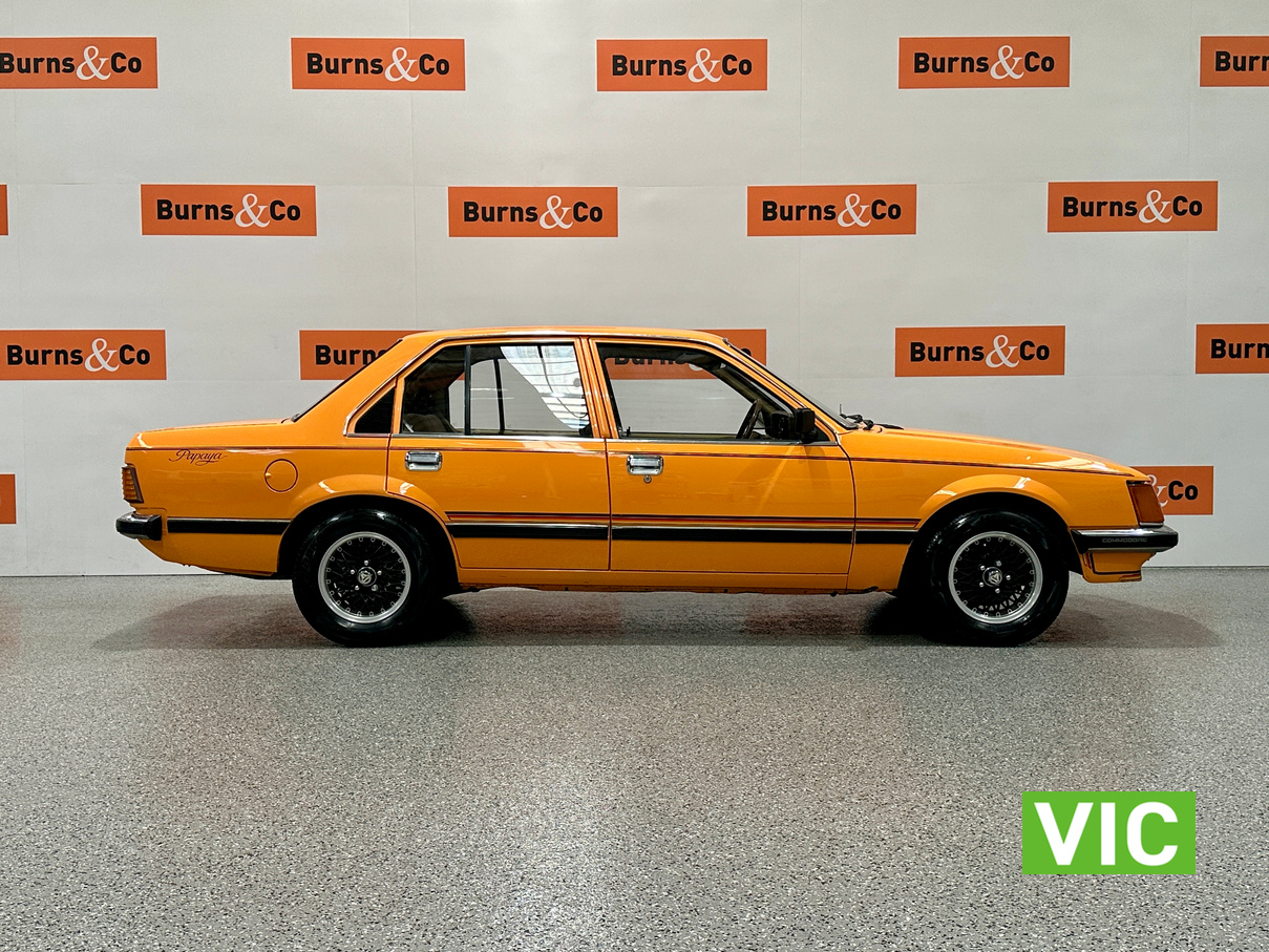 1982 HOLDEN VH COMMODORE SL 'PAPAYA' 253 V8 MANUAL SEDAN