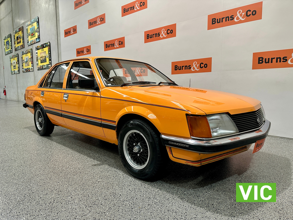 1982 HOLDEN VH COMMODORE SL 'PAPAYA' 253 V8 MANUAL SEDAN