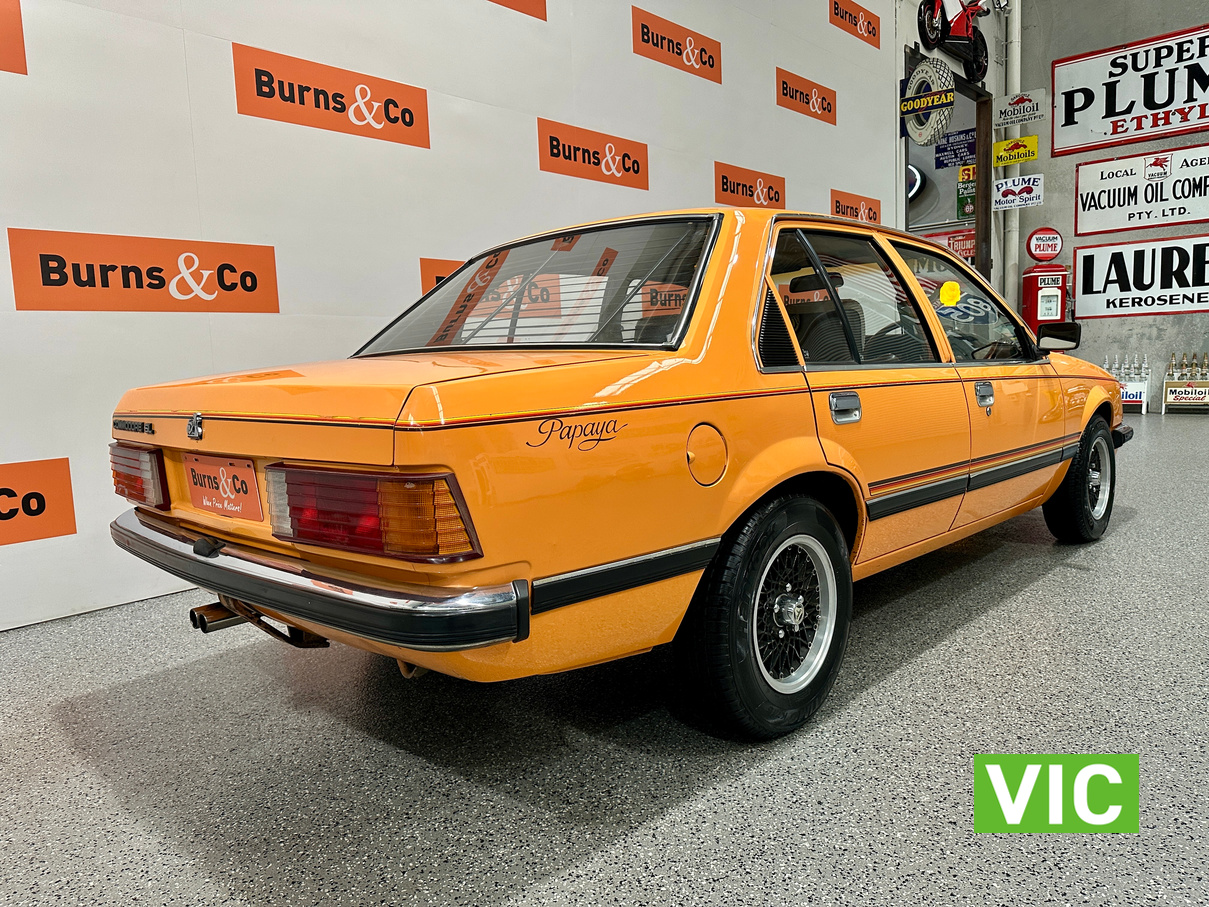 1982 HOLDEN VH COMMODORE SL 'PAPAYA' 253 V8 MANUAL SEDAN