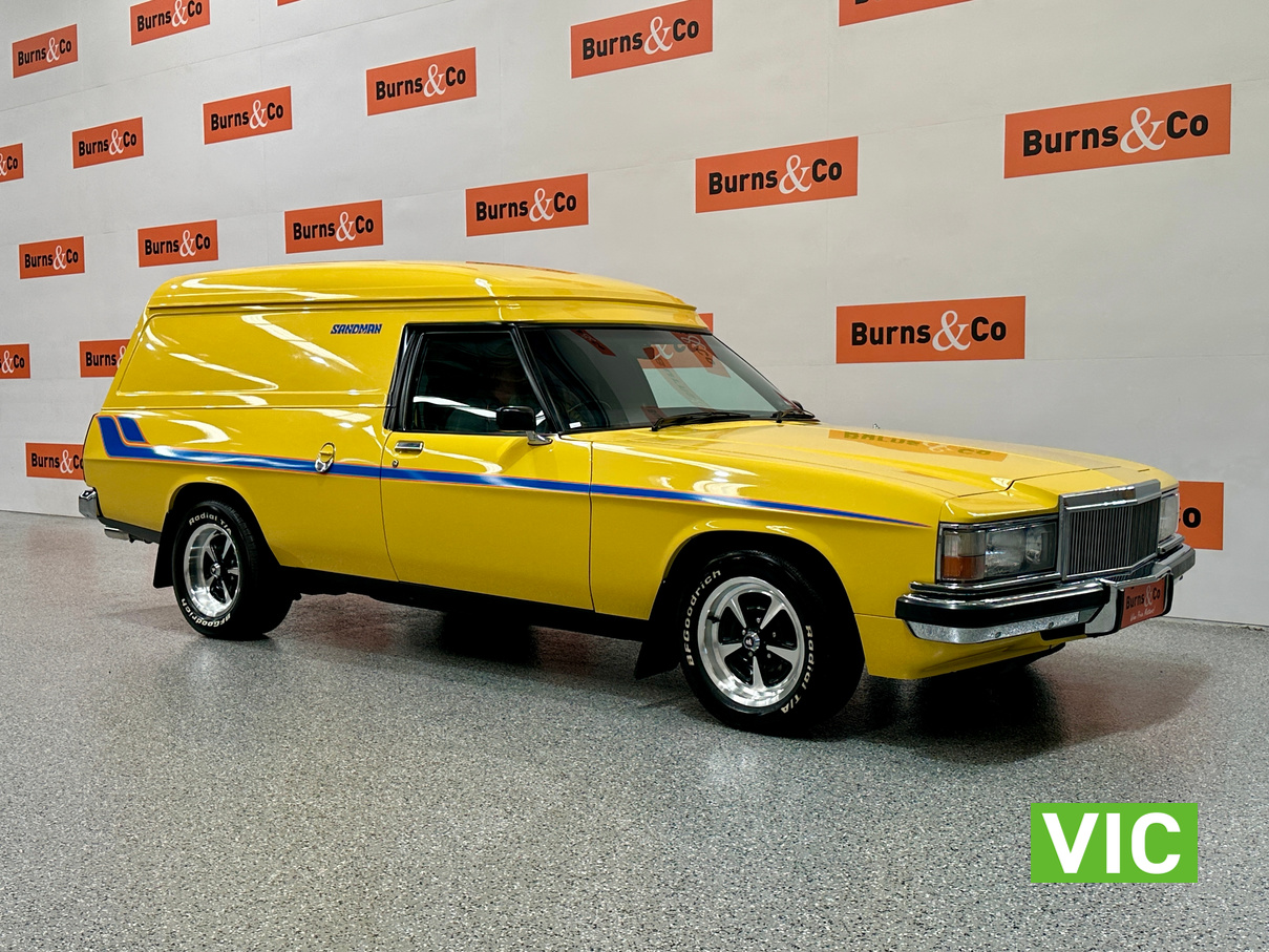 1981 HOLDEN WB FACTORY 4.2L 253 MANUAL PANELVAN
