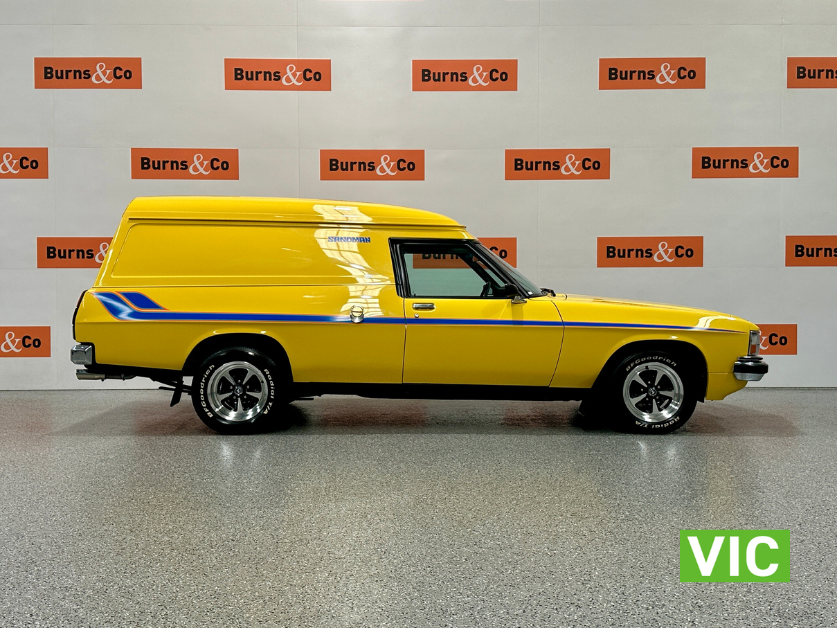1981 HOLDEN WB FACTORY 4.2L 253 MANUAL PANELVAN
