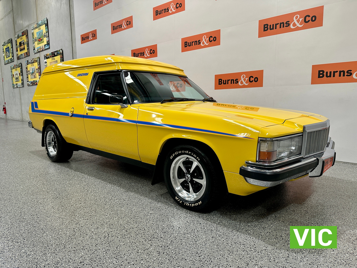 1981 HOLDEN WB FACTORY 4.2L 253 MANUAL PANELVAN
