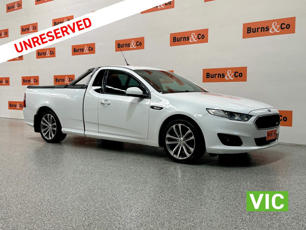 2016 FORD FALCON XR6 6CYL LPG AUTO UTE
