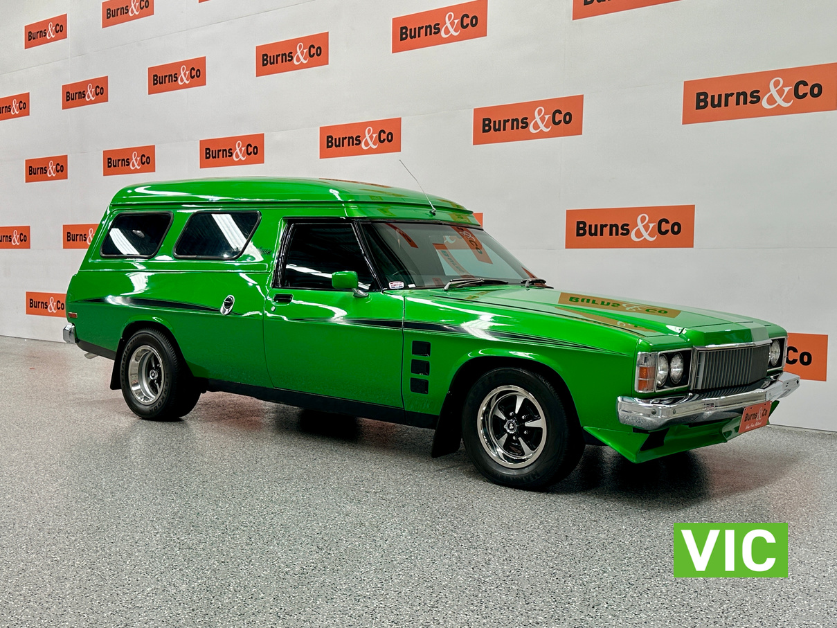 1975 HOLDEN HJ SANDMAN XX7 253 4.2L V8 MANUAL P/VAN