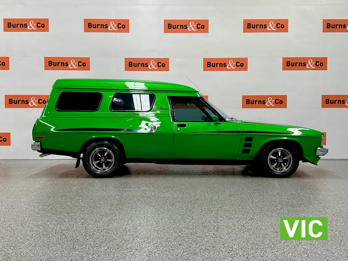 1975 HOLDEN HJ SANDMAN XX7 253 4.2L V8 MANUAL P/VAN