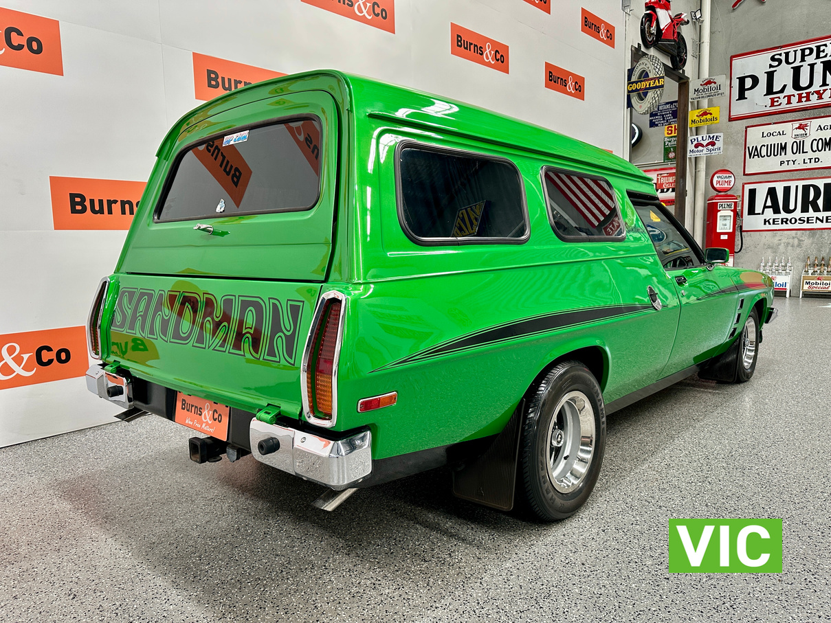1975 HOLDEN HJ SANDMAN XX7 253 4.2L V8 MANUAL P/VAN