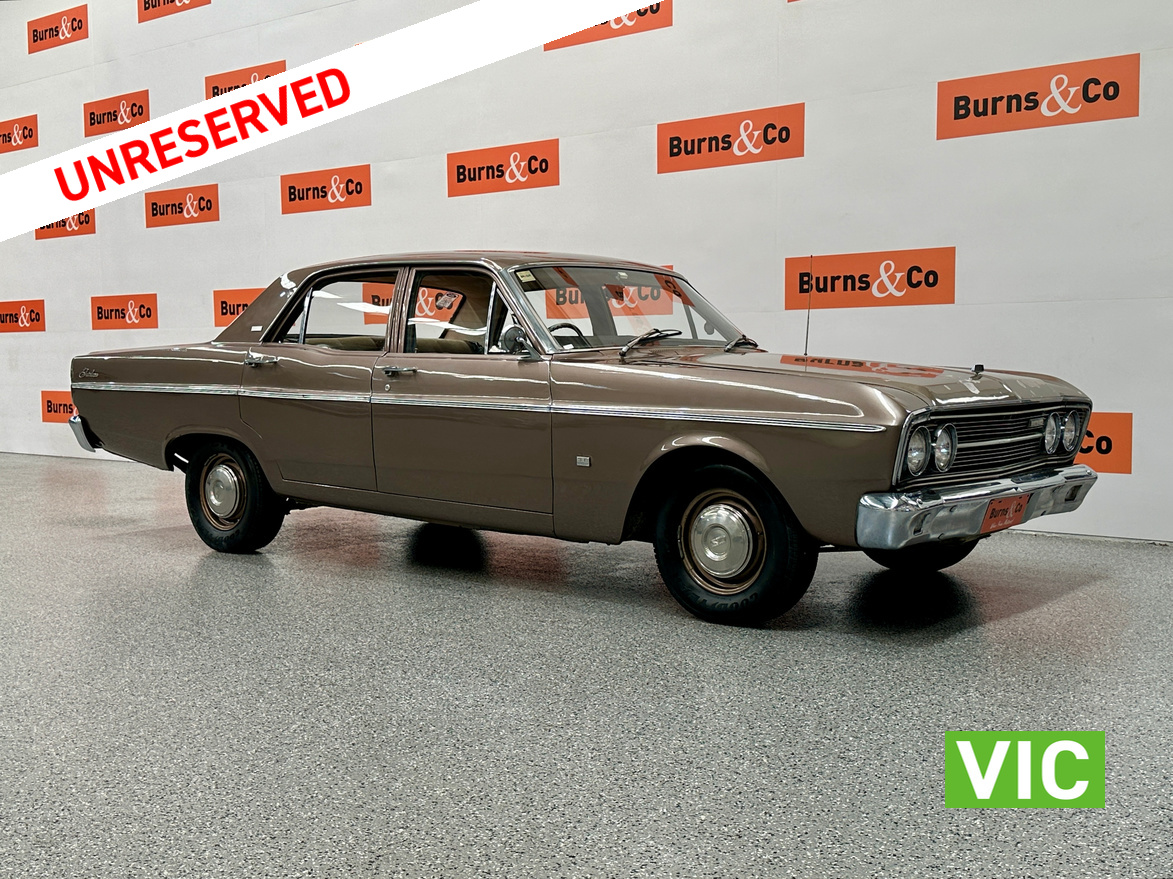 1968 FORD ZB FAIRLANE CUSTOM 3.6L 6 CYL AUTO SEDAN