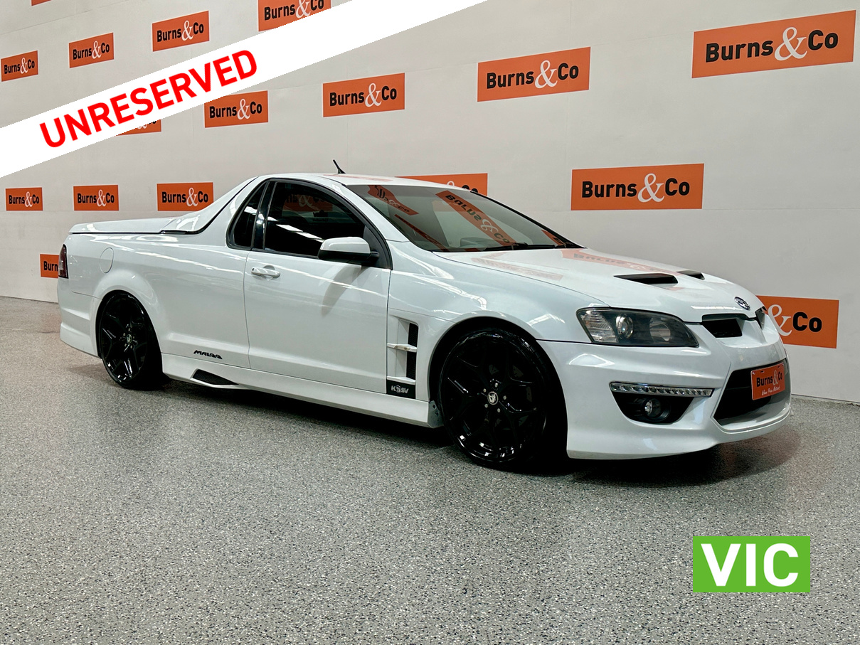 2008 HOLDEN MALOO R8 REPLICA UTE LS3 MANUAL