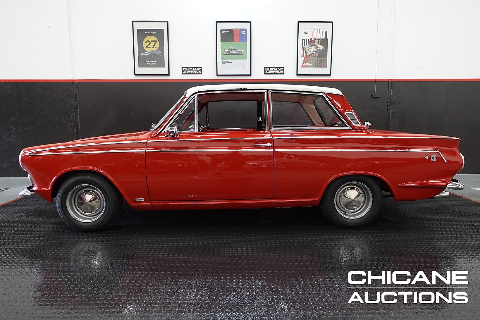 1965 FORD CORTINA GT500 4 SP MANUAL 2D SEDAN