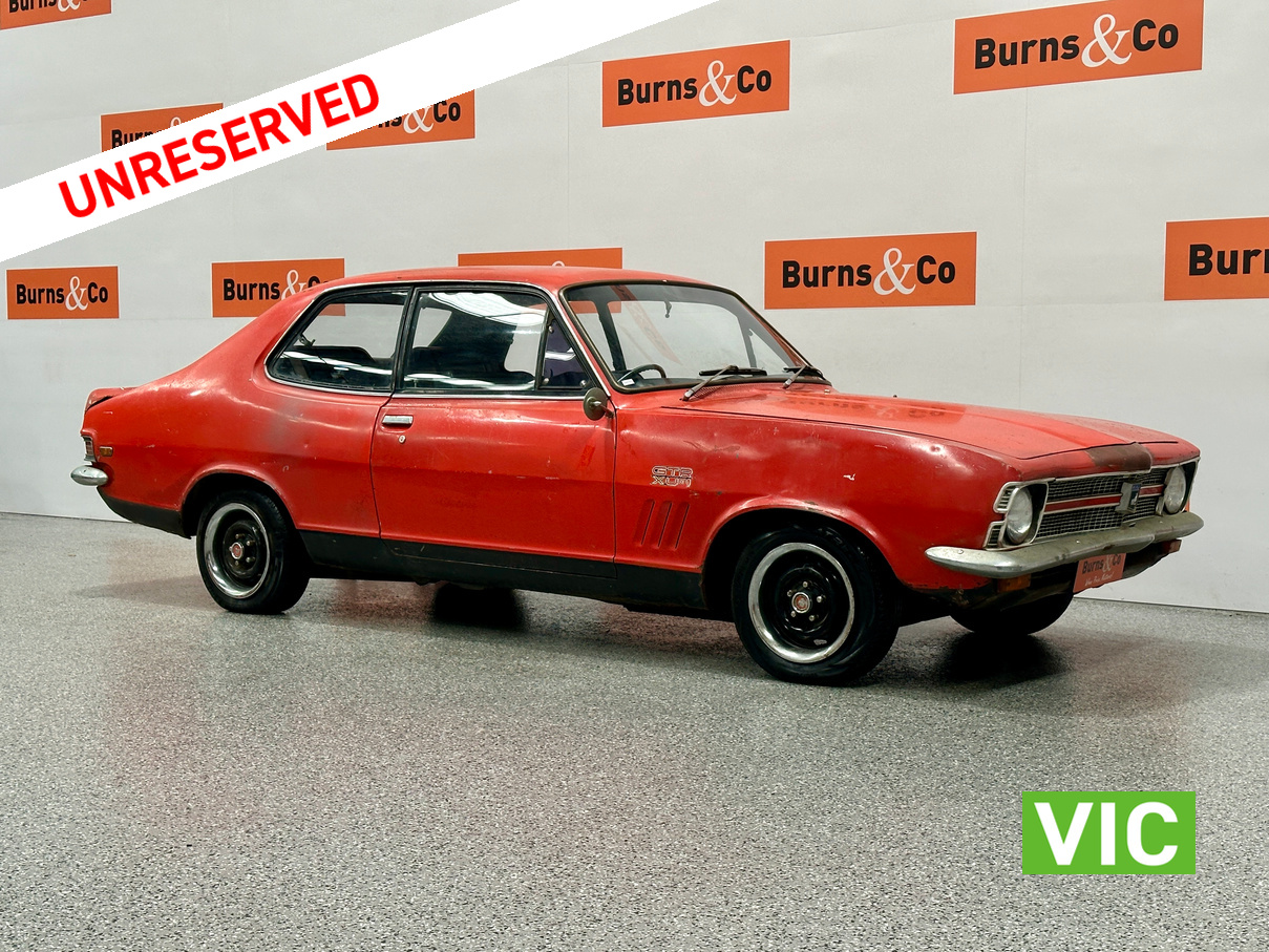 1971 HOLDEN LC TORANA GTR XU-1 MANUAL 2D SEDAN (PROJECT)