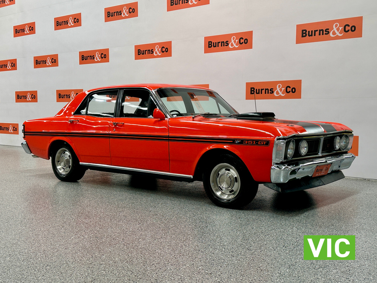 1971 FORD XY GT FALCON TRIBUTE 351 V8 MANUAL SEDAN