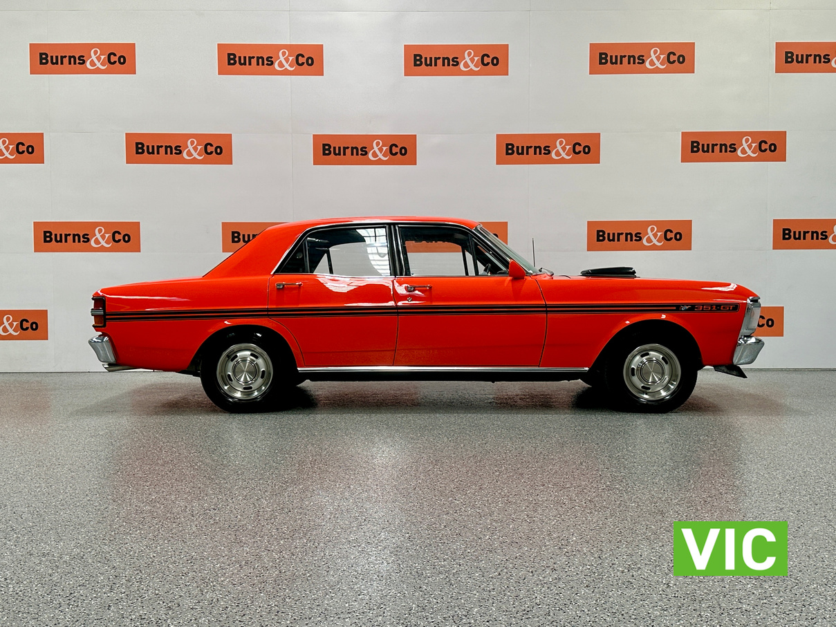 1971 FORD XY GT FALCON TRIBUTE 351 V8 MANUAL SEDAN