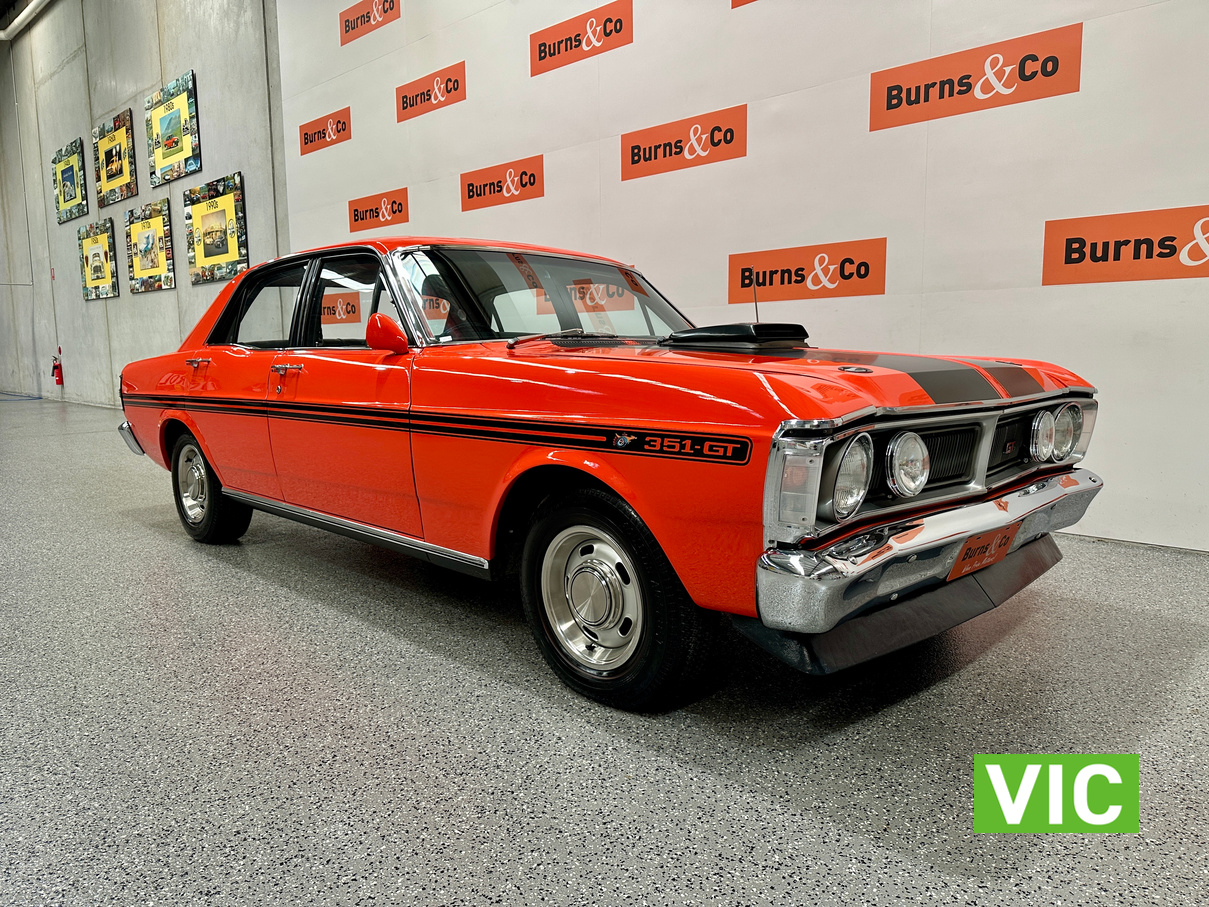 1971 FORD XY GT FALCON TRIBUTE 351 V8 MANUAL SEDAN