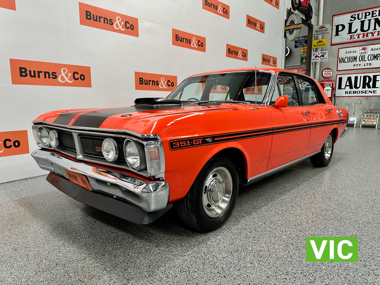 1971 FORD XY GT FALCON TRIBUTE 351 V8 MANUAL SEDAN