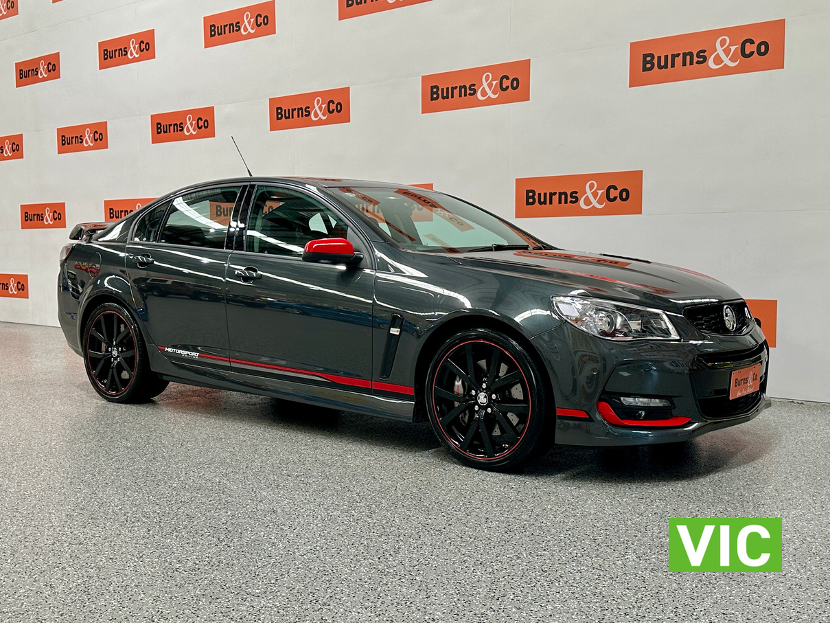 2017 HOLDEN COMMODORE VF II MOTORSPORT EDITION BUILD No0360 AUTOMATIC SEDAN