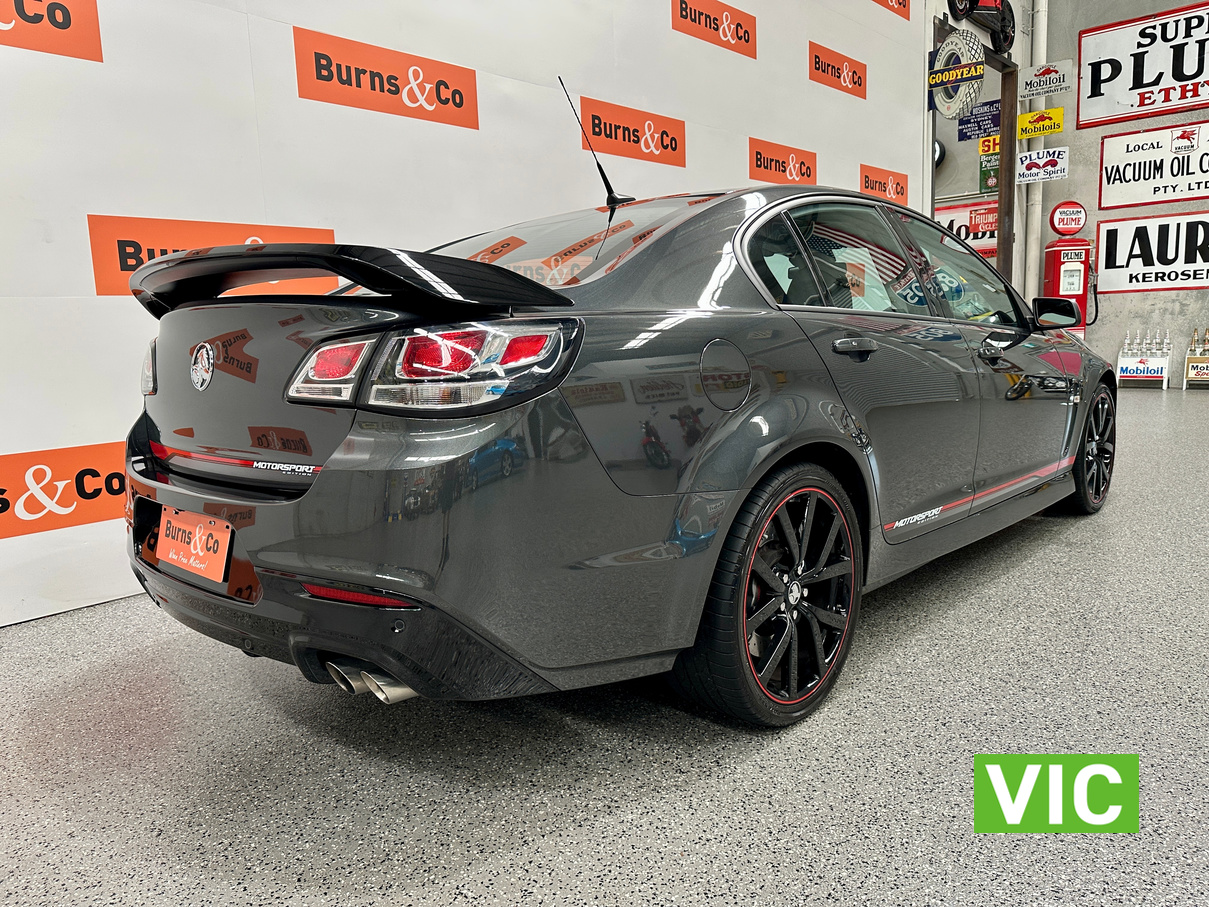 2017 HOLDEN VF II MOTORSPORT EDITION BUILD No0360 AUTOMATIC SEDAN