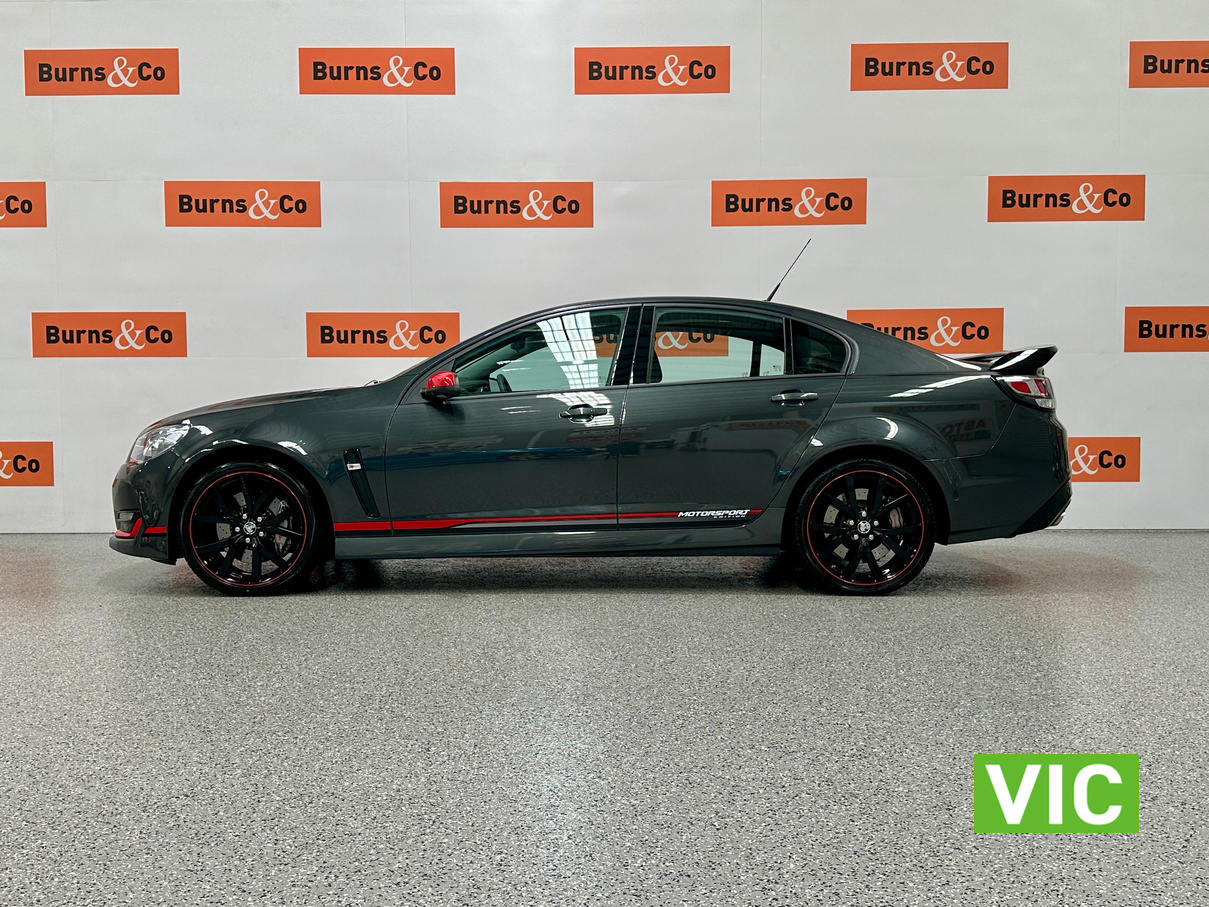 2017 HOLDEN VF II MOTORSPORT EDITION BUILD No0360 AUTOMATIC SEDAN