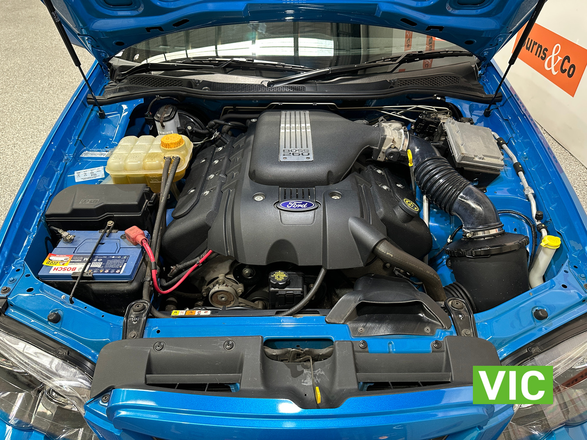2003 FORD FALCON BA XR8 BOSS 260 AUTOMATIC SEDAN