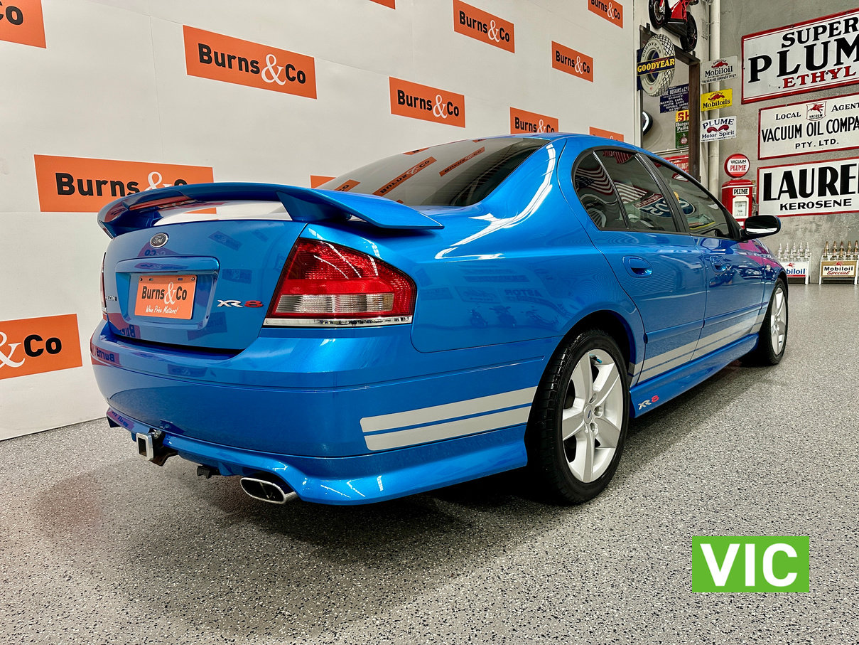 2003 FORD FALCON BA XR8 BOSS 260 AUTOMATIC SEDAN