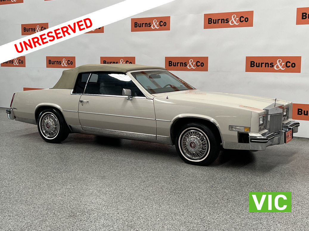 1984 CADILLAC ELDORADO 4.1 LTR V8 AUTO COUPE