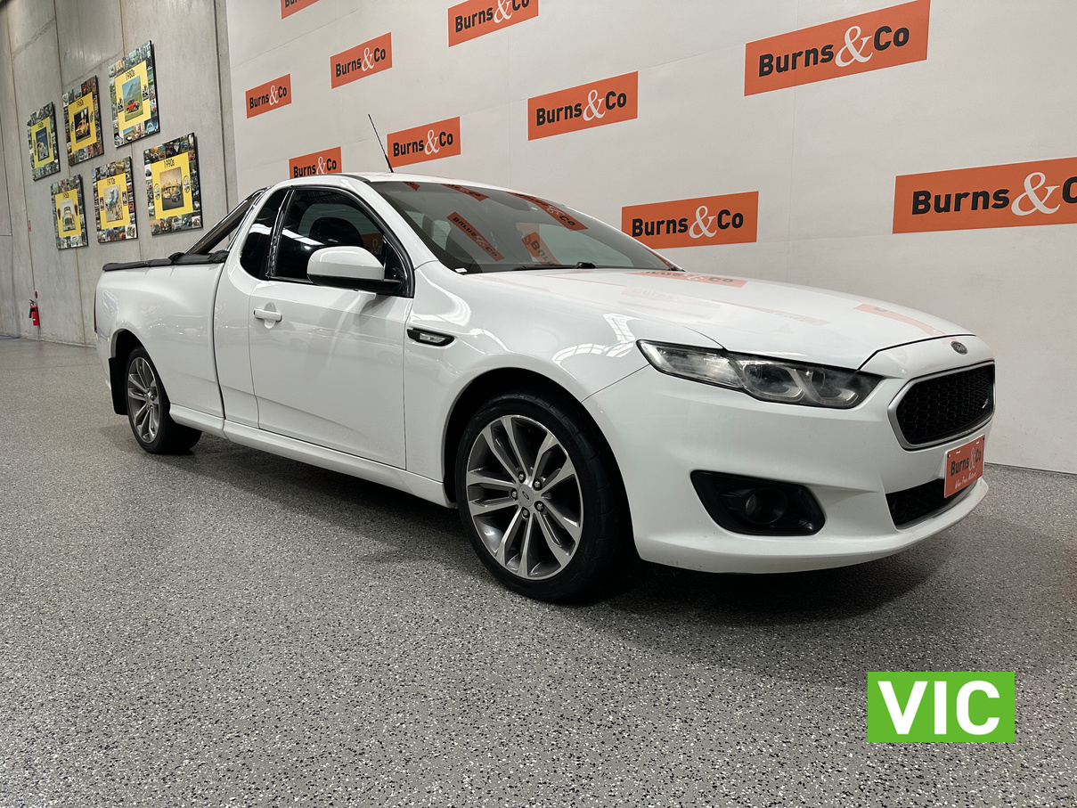 2016 FORD FALCON XR6 6CYL LPG AUTO UTE