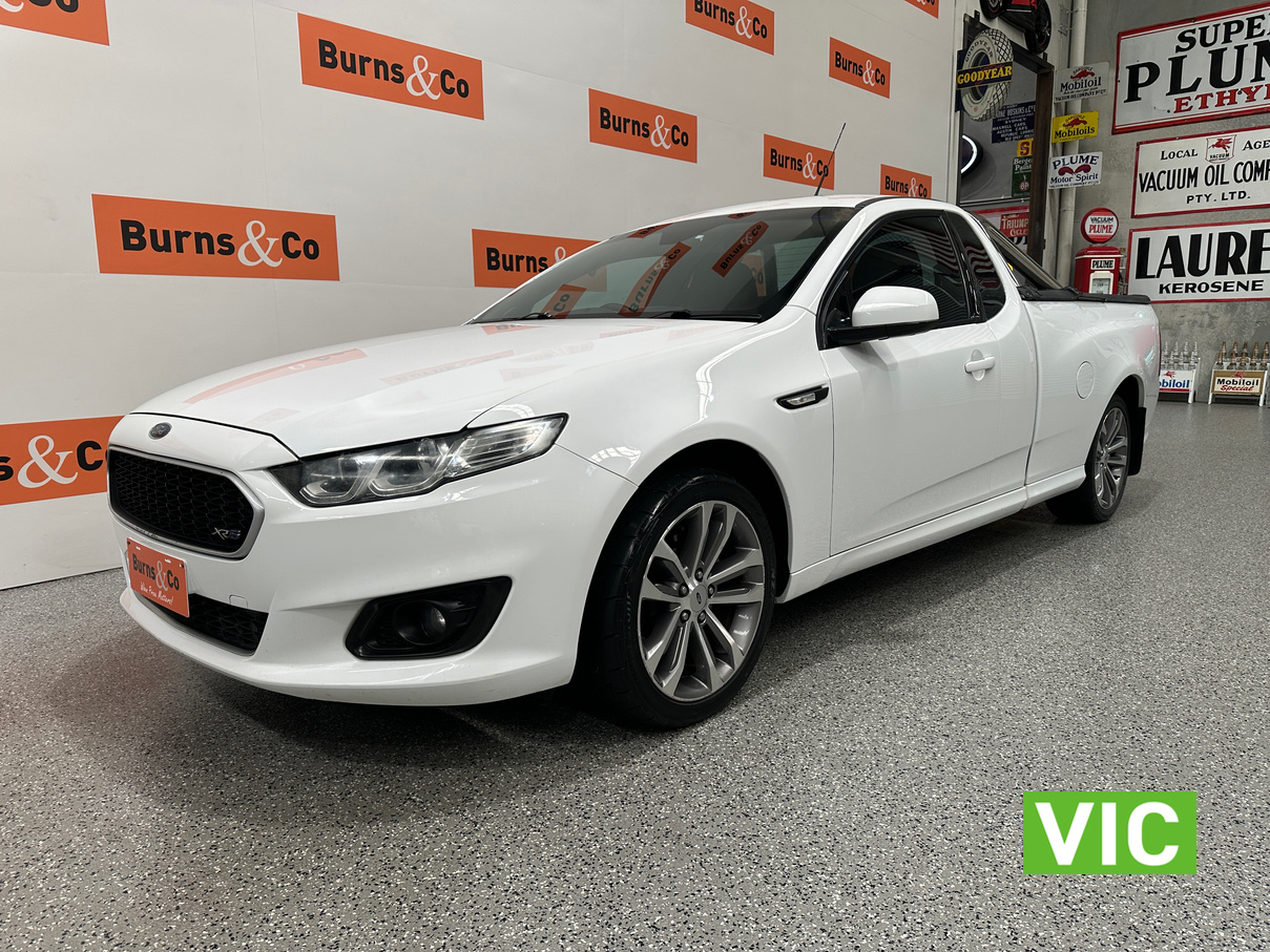 2016 FORD FALCON XR6 6CYL LPG AUTO UTE