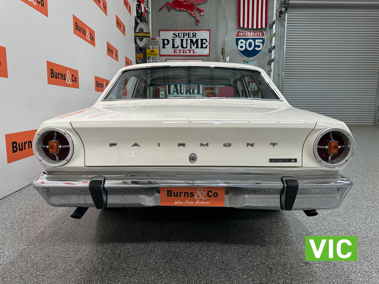 1966 FORD XR FAIRMONT 289 V8 AUTOMATIC SEDAN