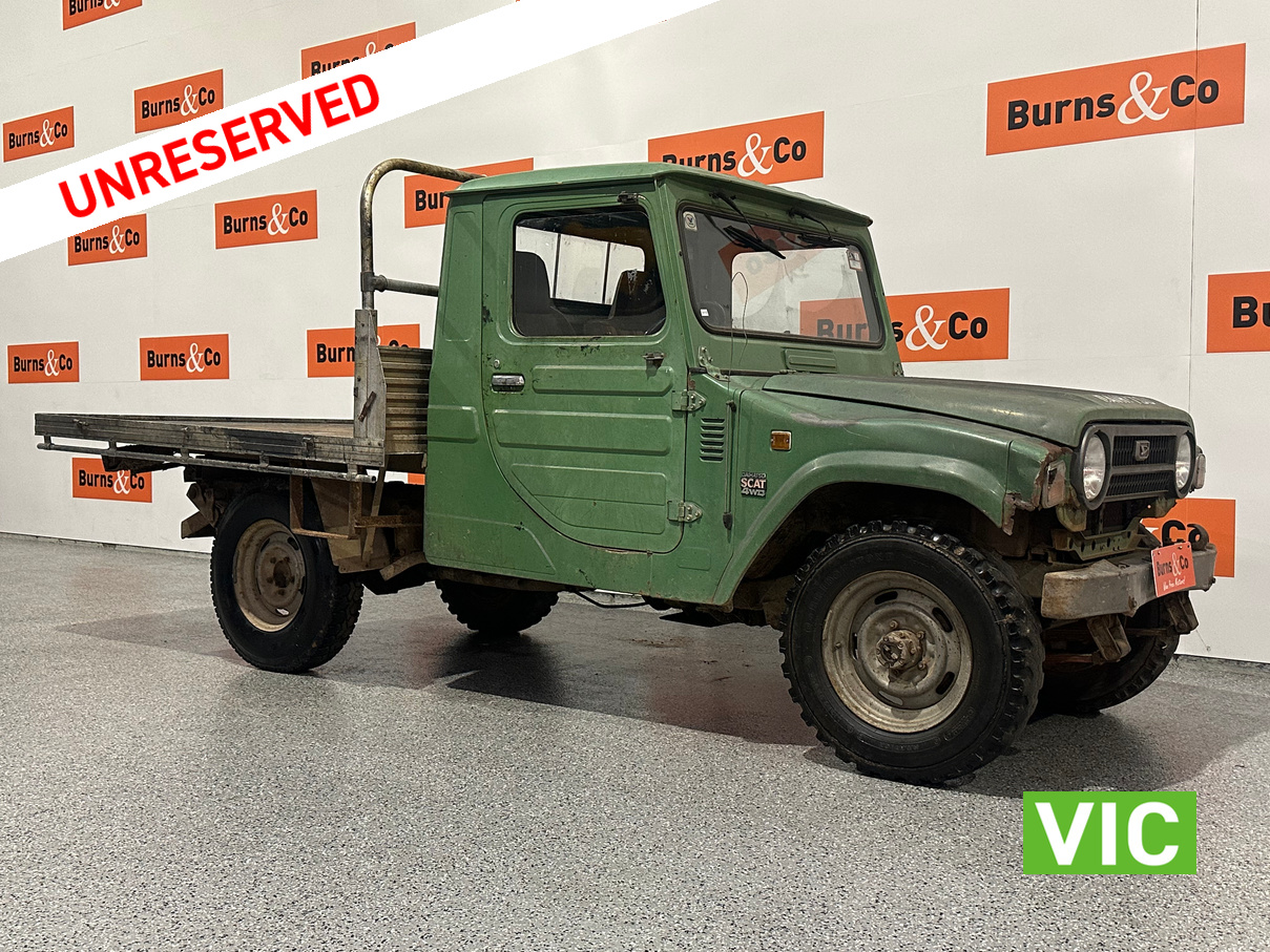 1983 DAIHATSU SCAT F65 4WD 4 CYL MANUAL UTILITY 