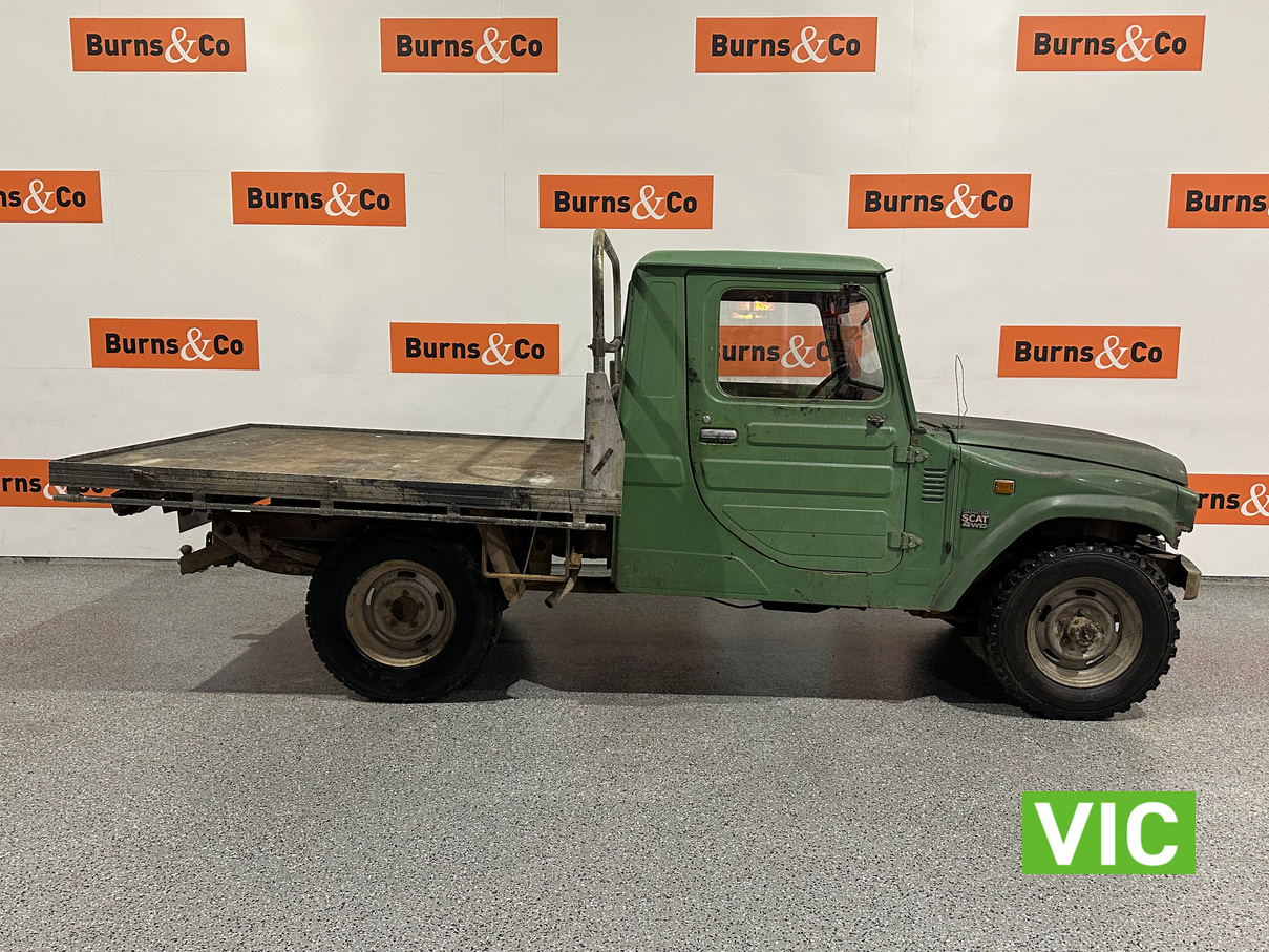 1983 DAIHATSU SCAT F65 4WD 4 CYL MANUAL UTILITY 