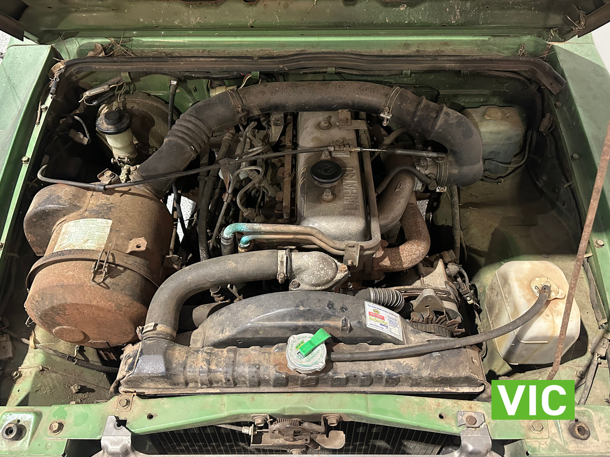 1983 DAIHATSU SCAT F65 4WD 4 CYL MANUAL UTILITY