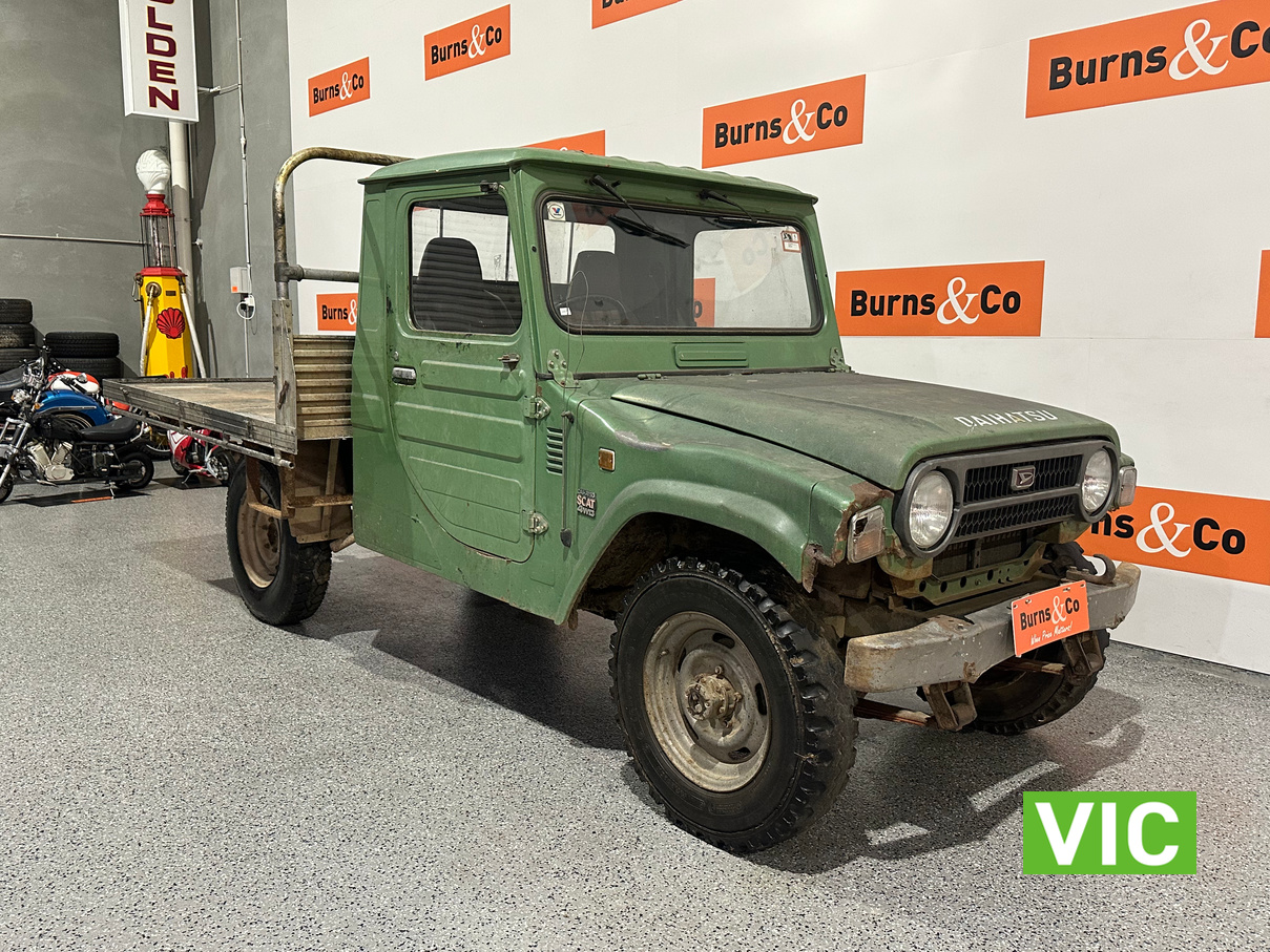 1983 DAIHATSU SCAT F65 4WD 4 CYL MANUAL UTILITY 