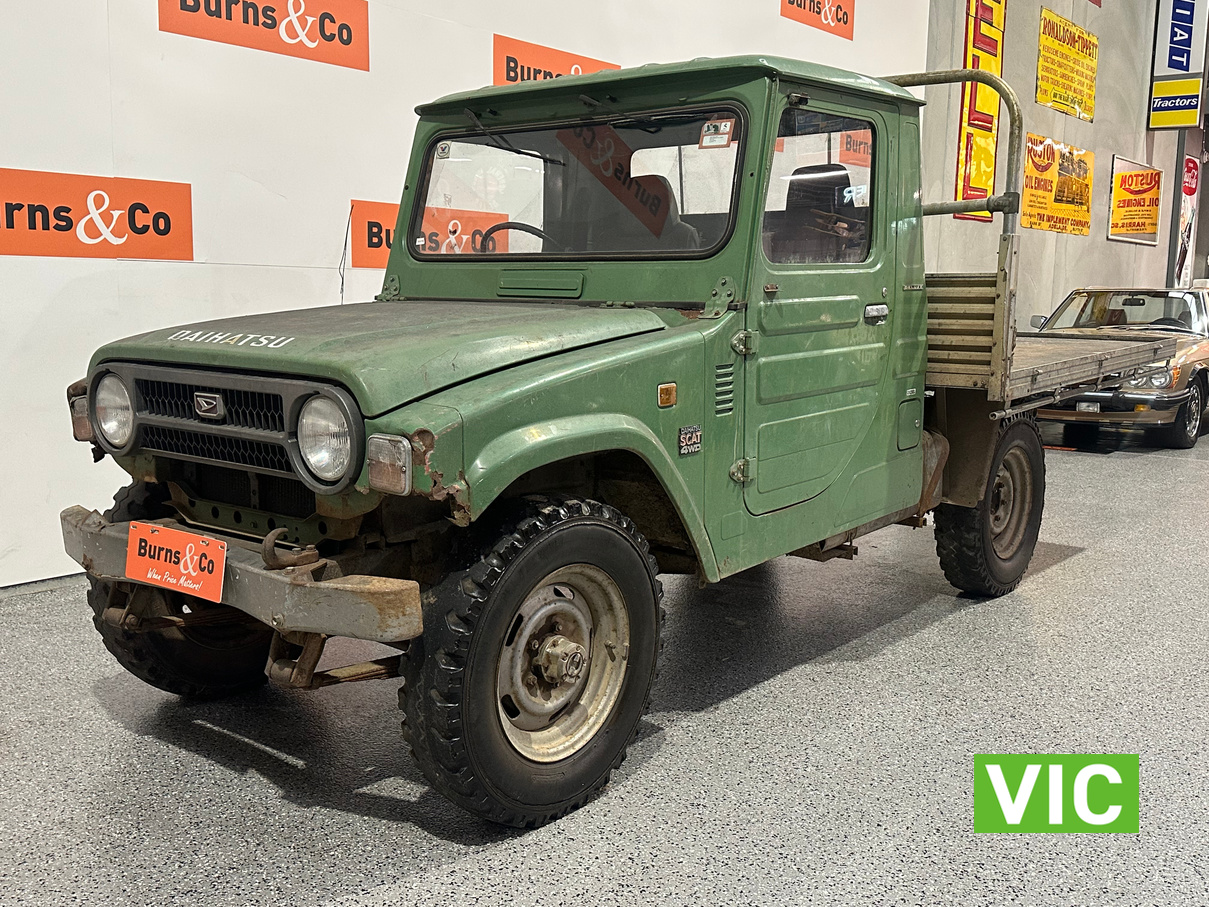 1983 DAIHATSU SCAT F65 4WD 4 CYL MANUAL UTILITY 