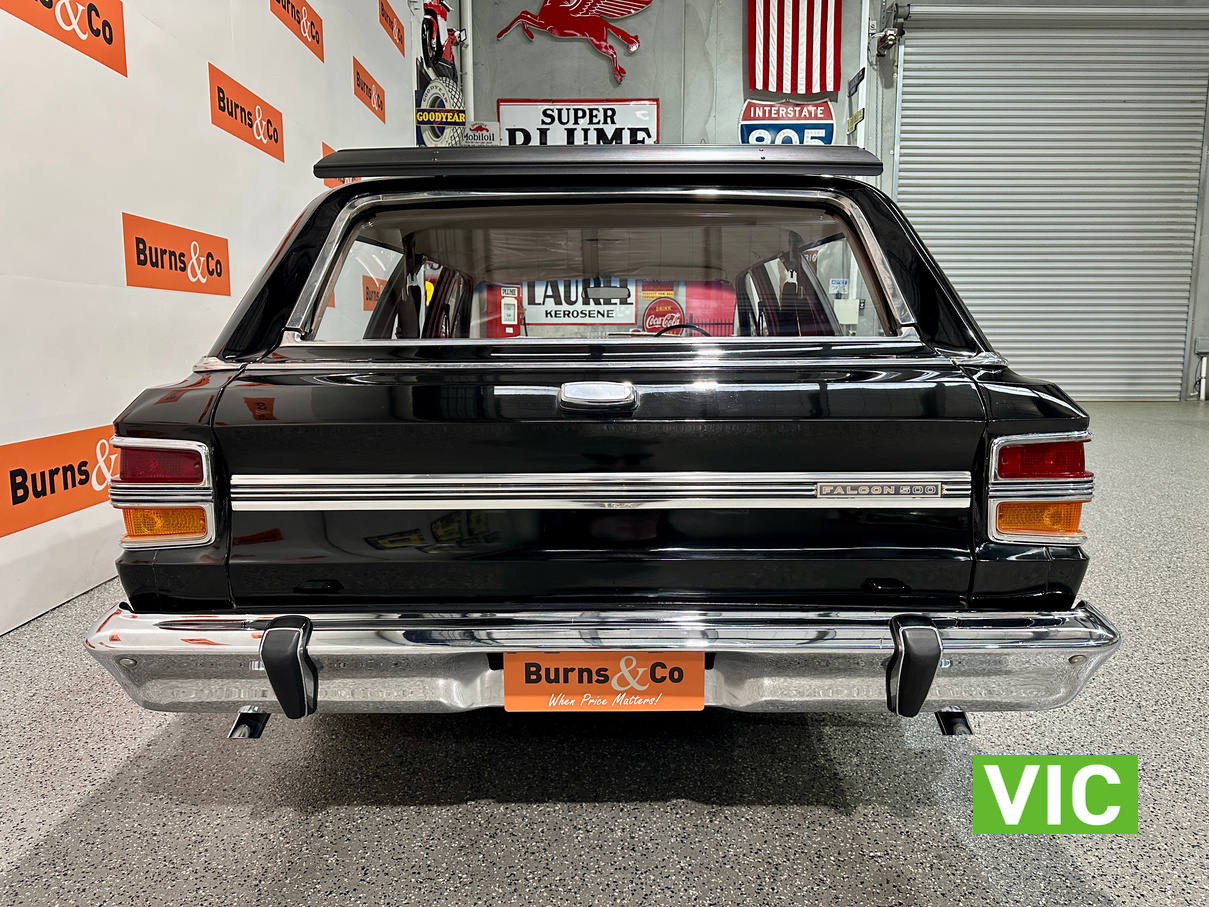 1971 FORD XY FALCON 500 6 CYLINDER MANUAL WAGON