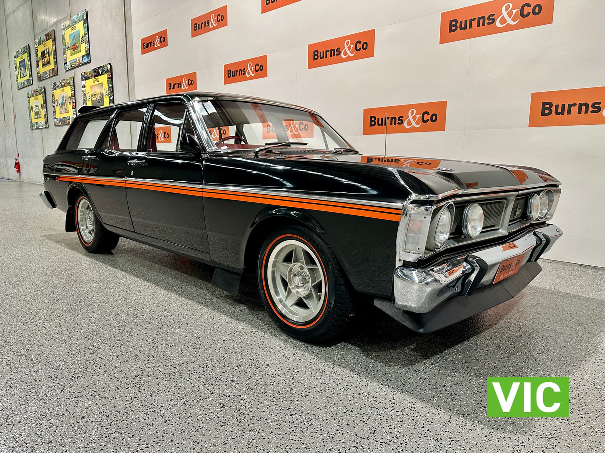 1971 FORD XY FALCON 500 6 CYLINDER MANUAL WAGON