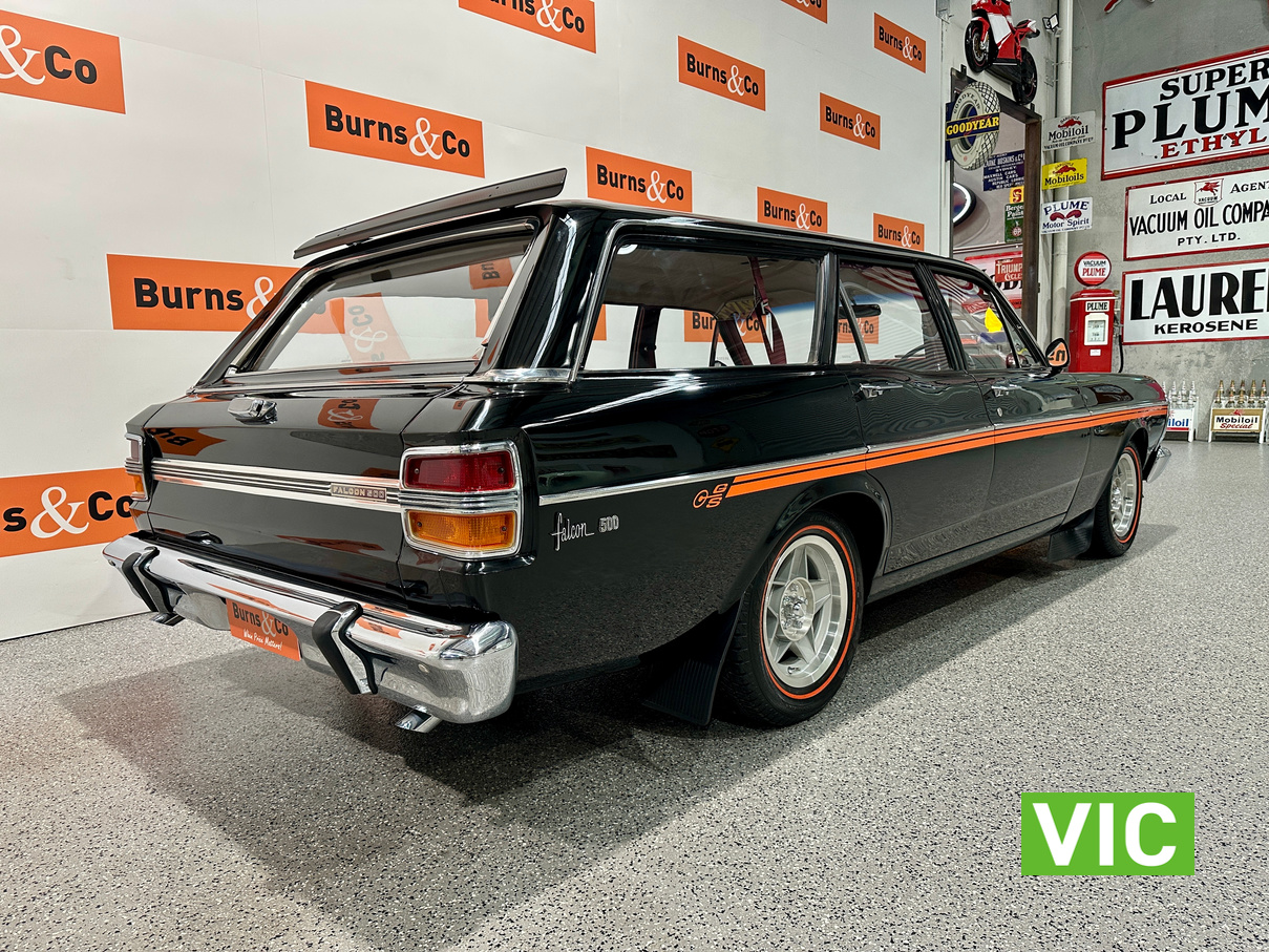 1971 FORD XY FALCON 500 6 CYLINDER MANUAL WAGON