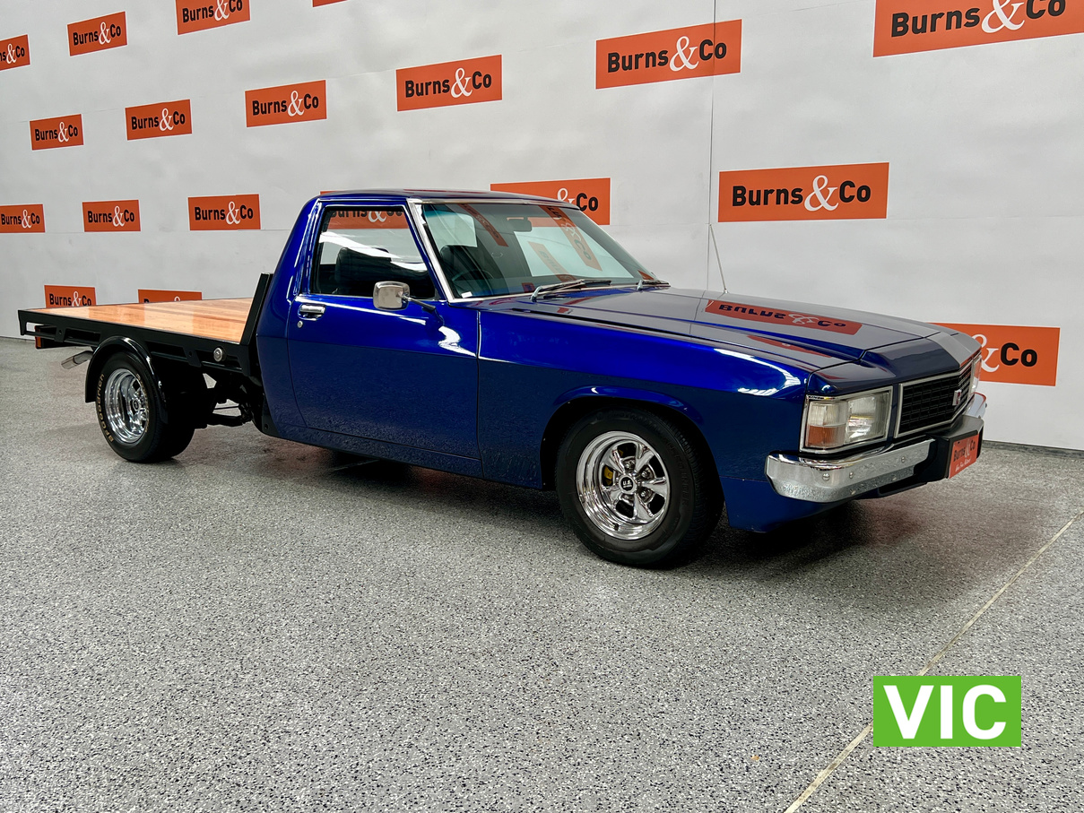 1980 HOLDEN ONE TONNER WB 253 4.2L V8 MANUAL UTILITY