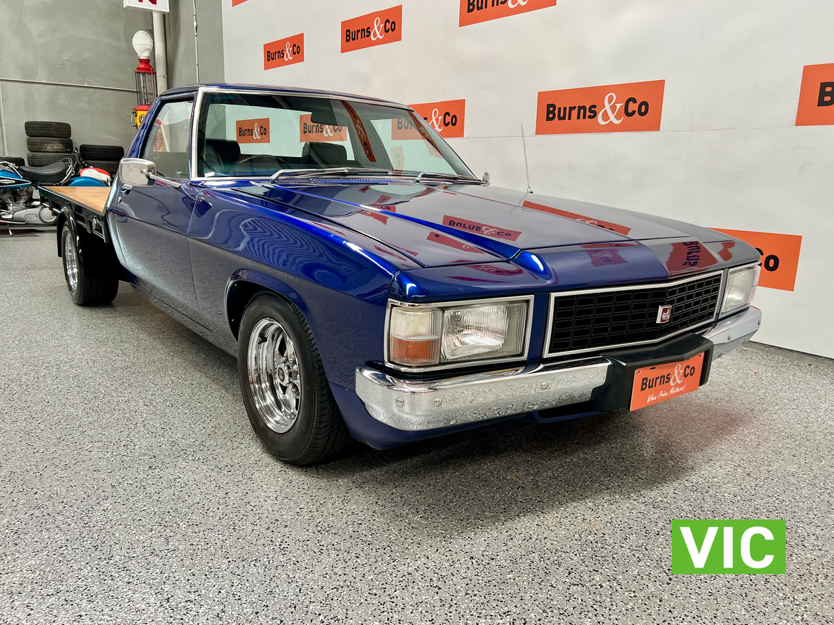 1980 HOLDEN ONE TONNER WB 253 4.2L V8 MANUAL UTILITY