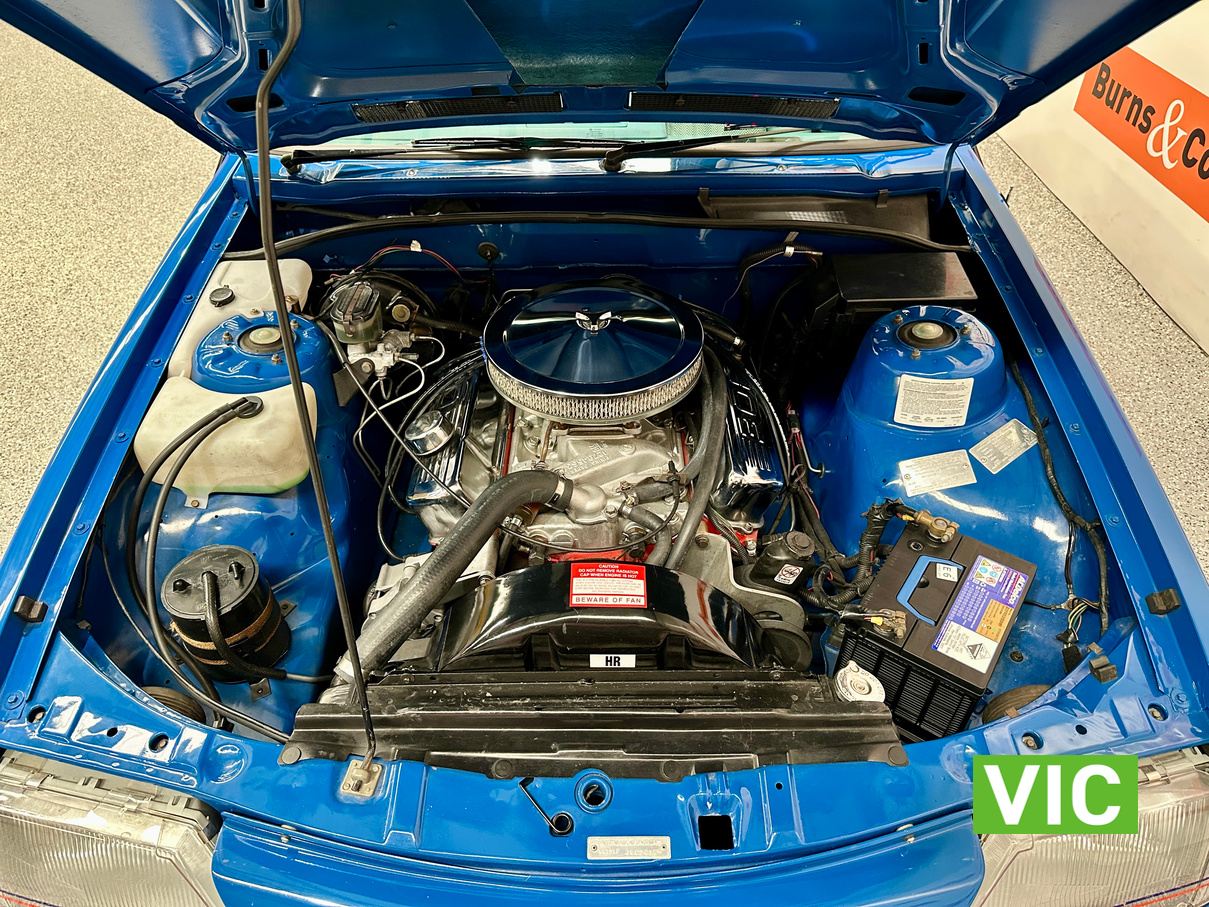 1985 HOLDEN VK BLUE MEANIE TRIBUTE V8 MANUAL SEDAN