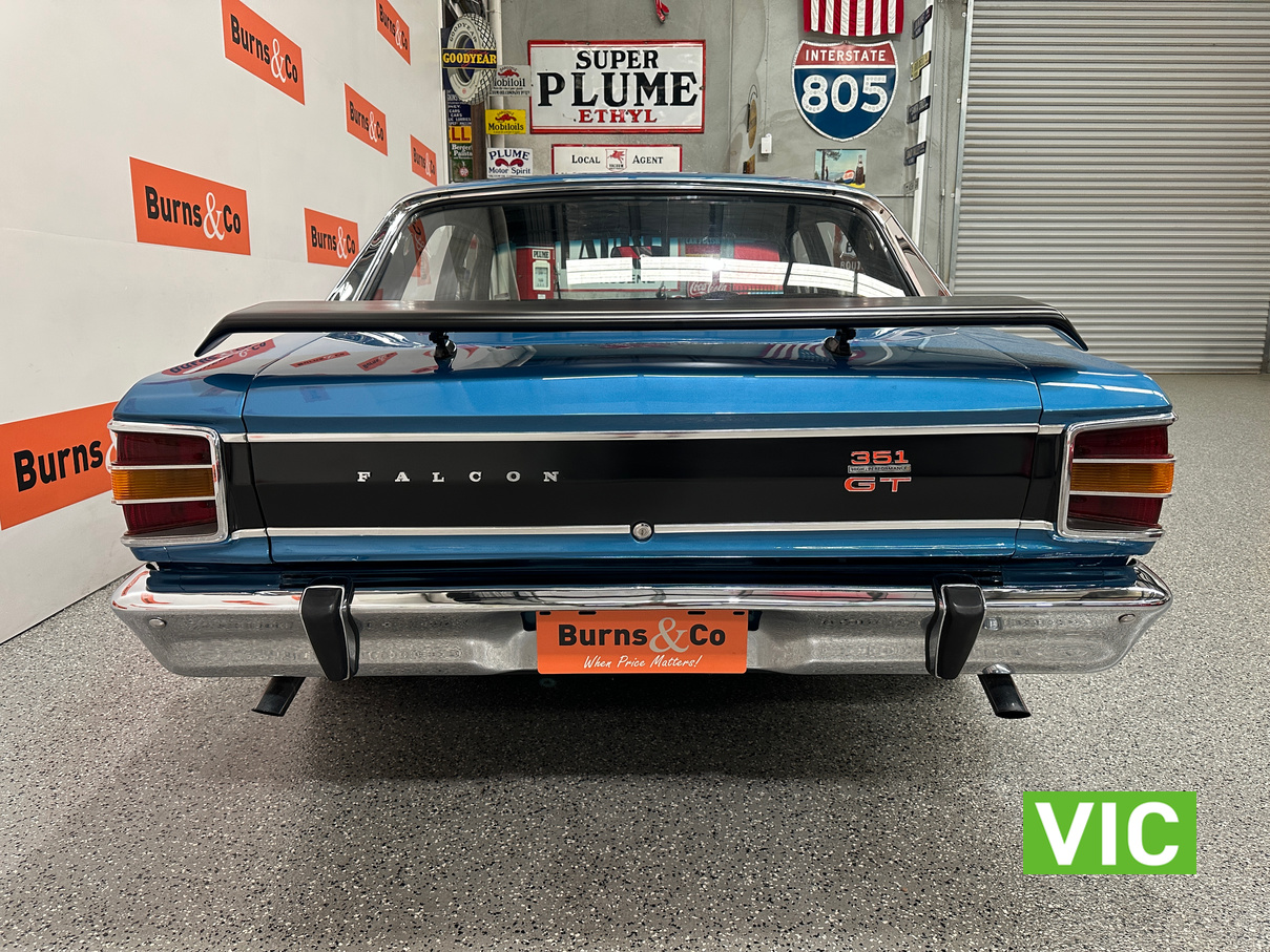 1969 FORD XW FALCON GT TRIBUTE 351 V8 MANUAL SEDAN