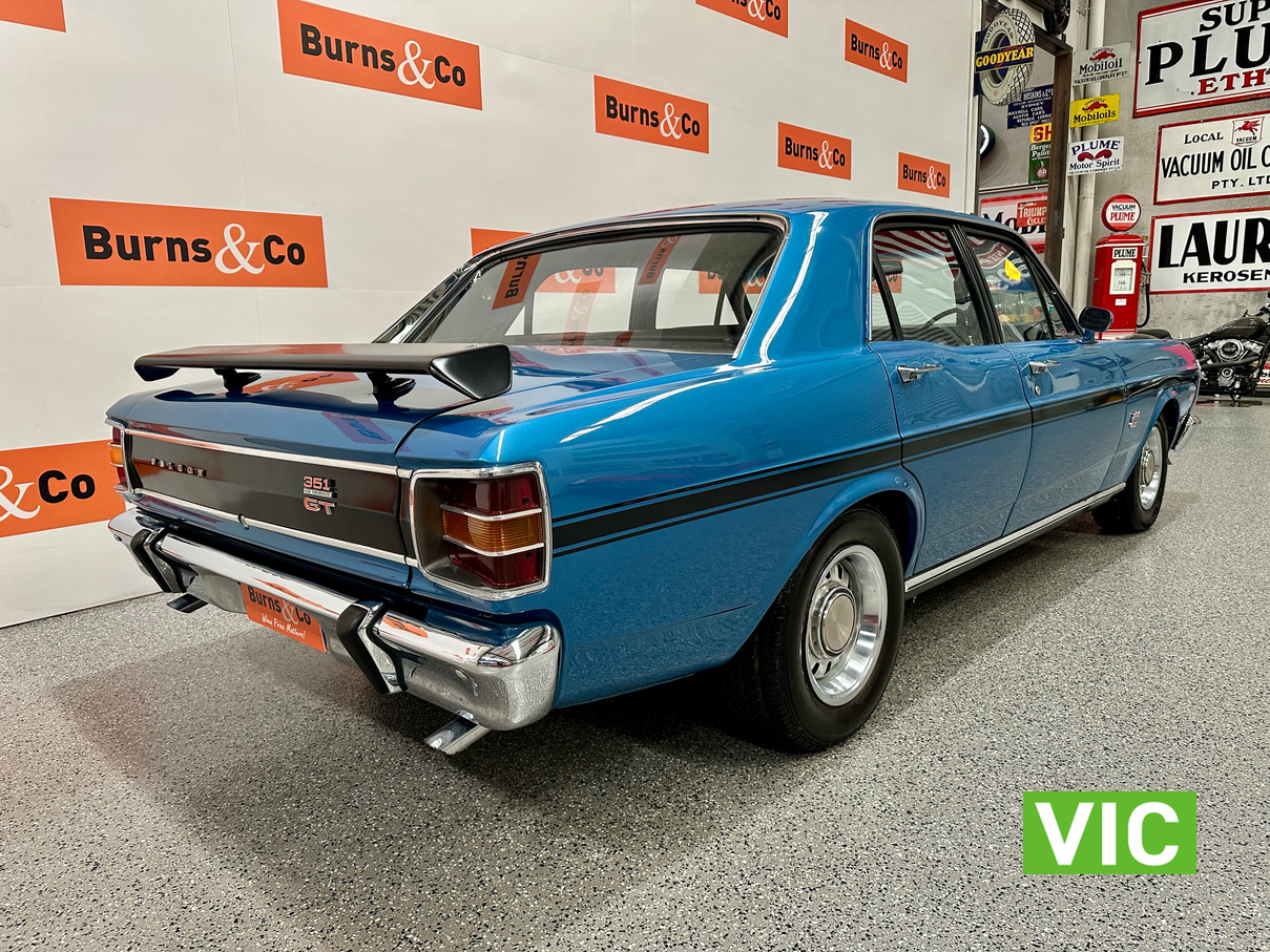 1969 FORD XW FALCON GT TRIBUTE 351 V8 MANUAL SEDAN