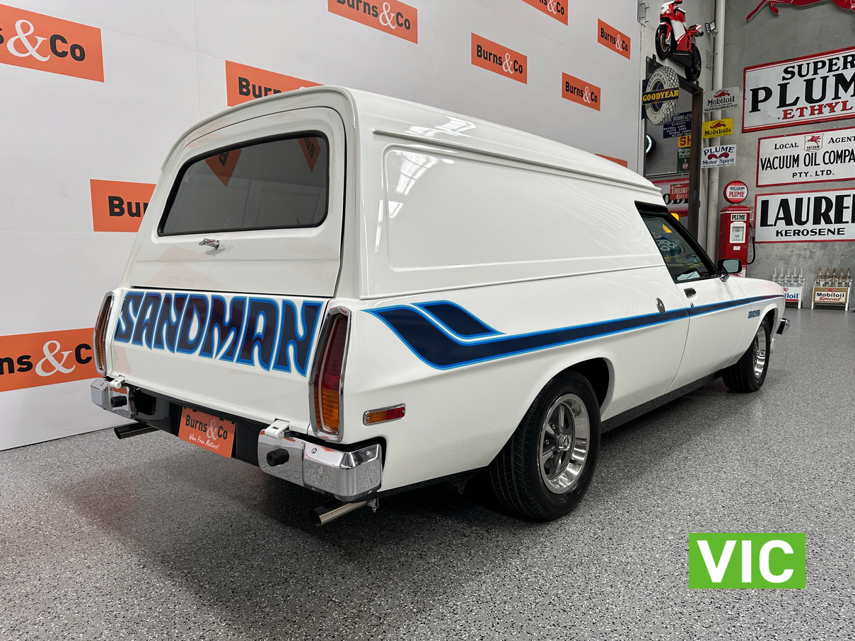 1978 HOLDEN HZ SANDMAN WINDOWLESS 253 MANUAL PANEL VAN