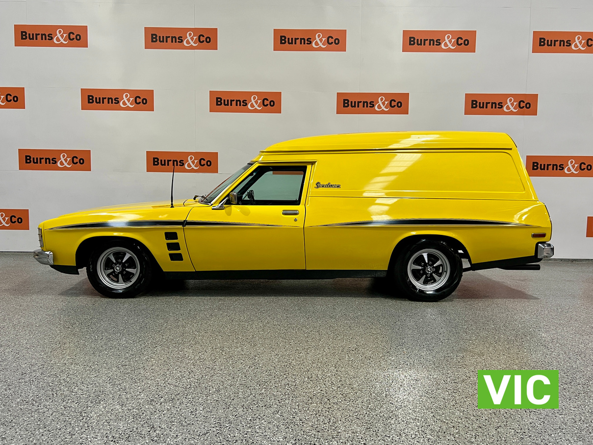 1975 HOLDEN HJ SANDMAN 308 MANUAL PANEL VAN 