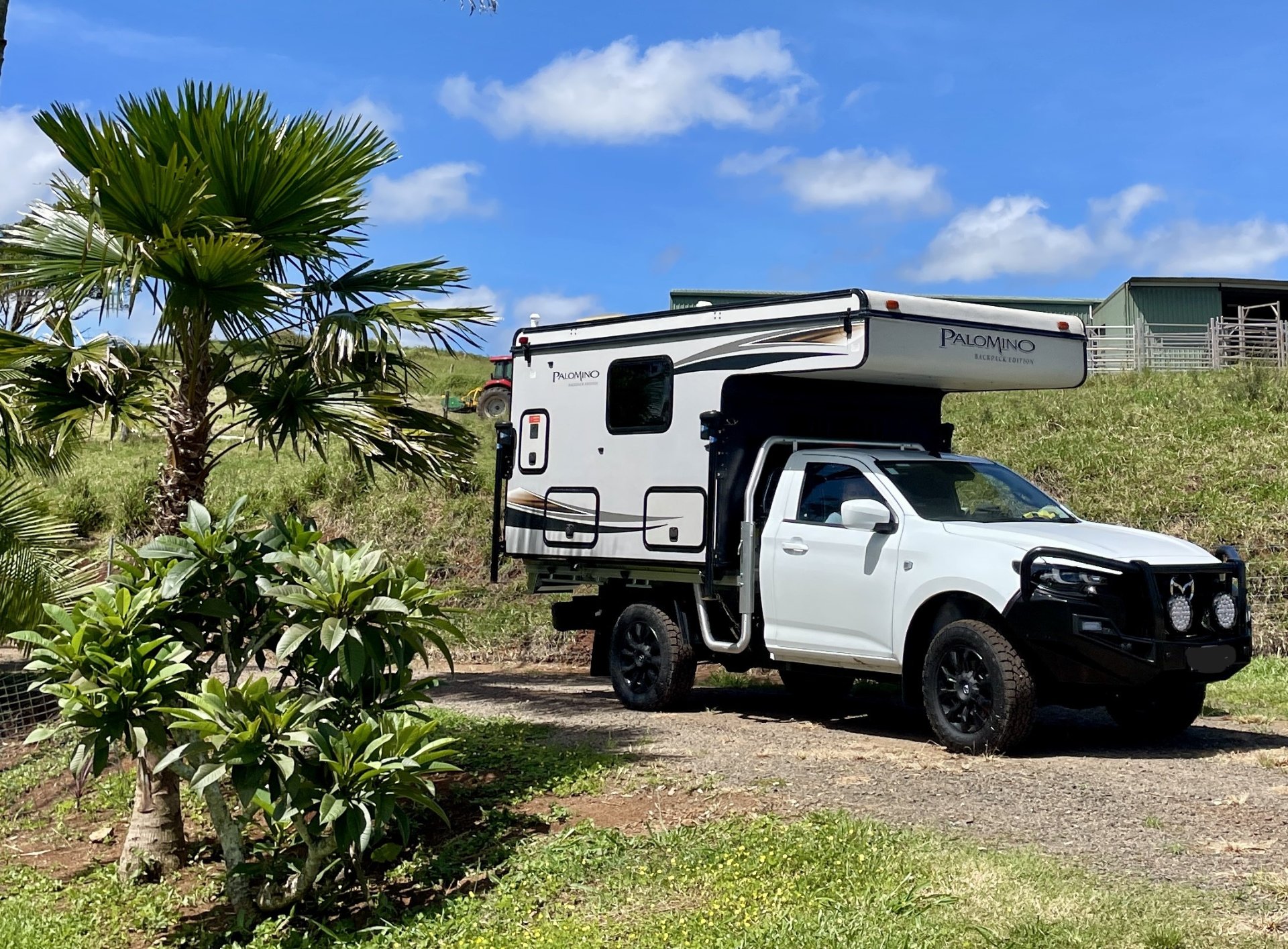 2026 MAZDA BT-50 UTILITY WITH SLIDE ON PALOMINO CAMPER