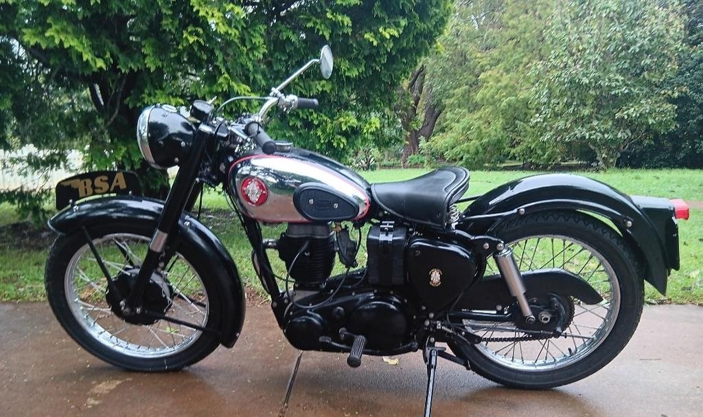 1957 BSA C12 ROAD 