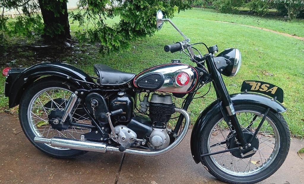 1957 BSA C12 1957 BSA C12 ROAD 