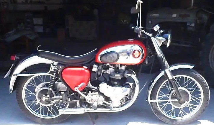 1958 BSA A10 ROAD ROCKET ROAD