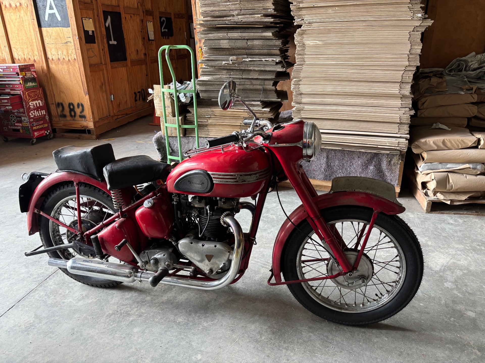 1948 TRIUMPH SPEED TWIN 5T ROAD 