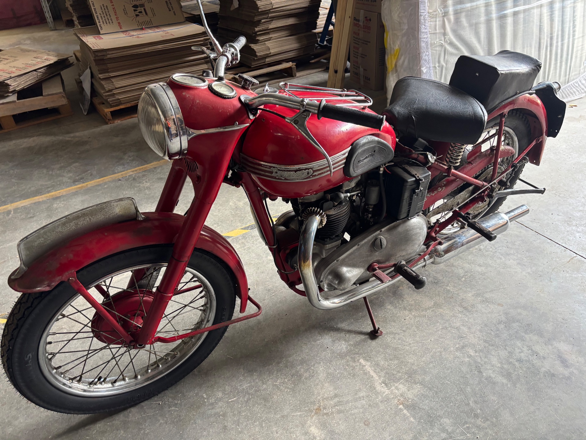 1948 TRIUMPH SPEED TWIN 5T ROAD 