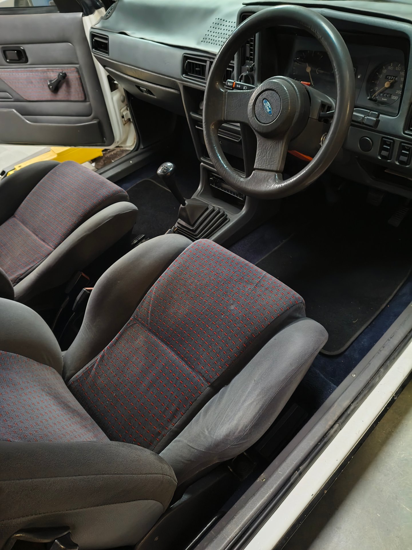 1983 FORD ESCORT XR3 MKIII 5 SP MANUAL HATCHBACK