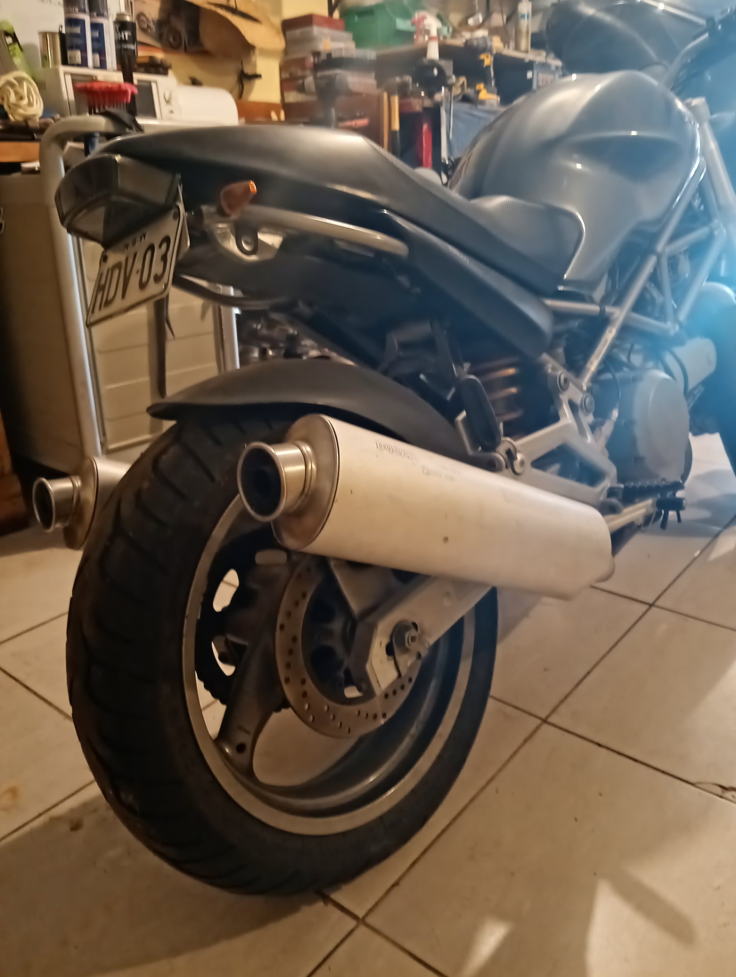 2000 DUCATI MONSTER 400 ROAD
